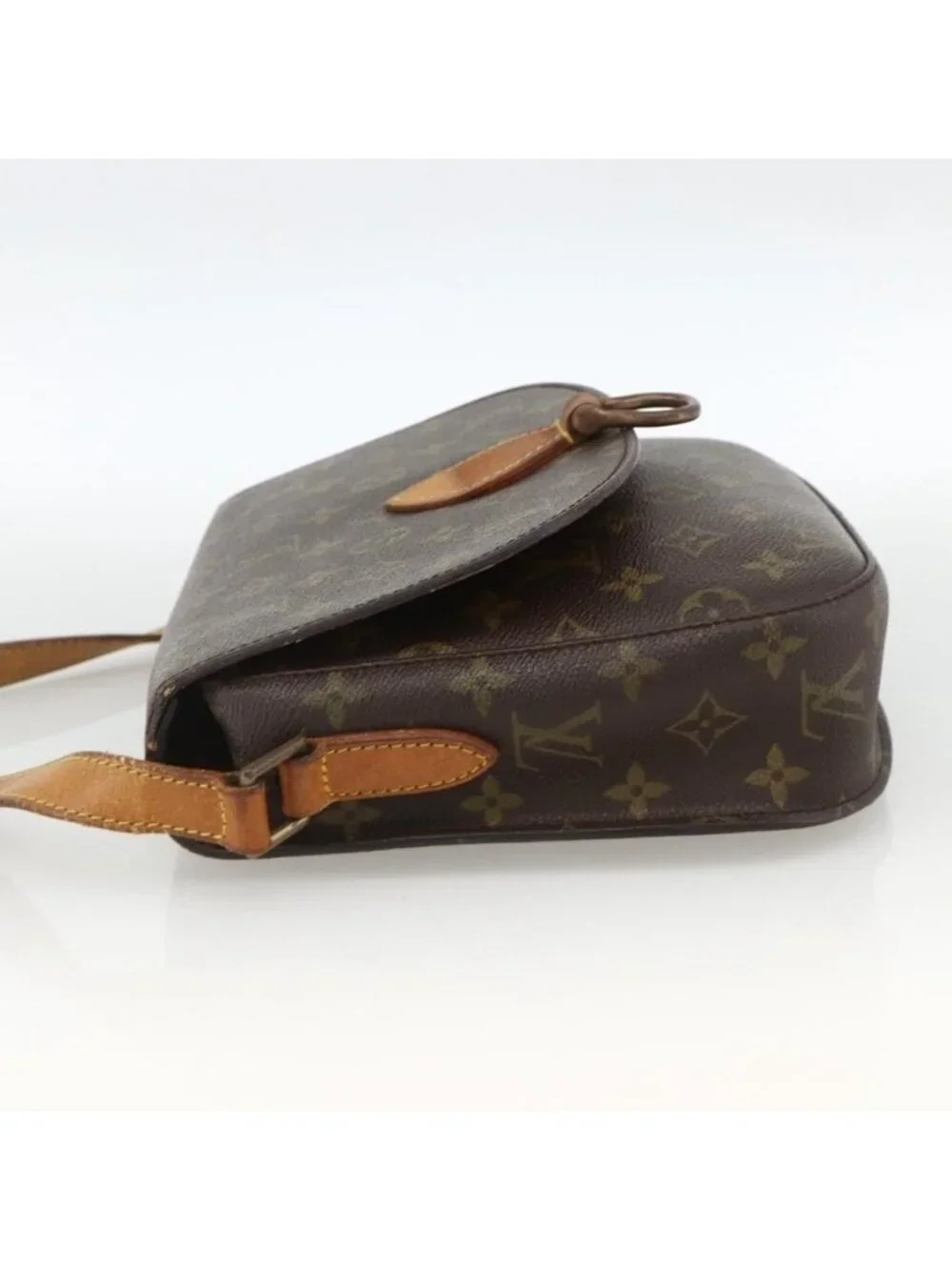 Authentic LOUIS VUITTON Monogram Saint Cloud GM Shoulder Bag M51242 LV